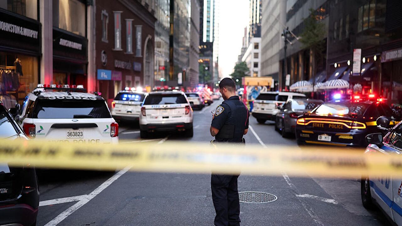 An off-duty policeman was one of the victims killed by the gunman.