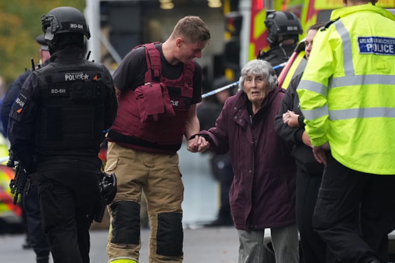 Stabbing at Manchester synagogue