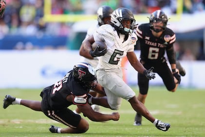 College Football Playoff Quarterfinal Capital One Orange Bowl CFP Oregon Ducks Texas Tech Red Raiders Hard Rock Stadium Miami Gardens, Florida